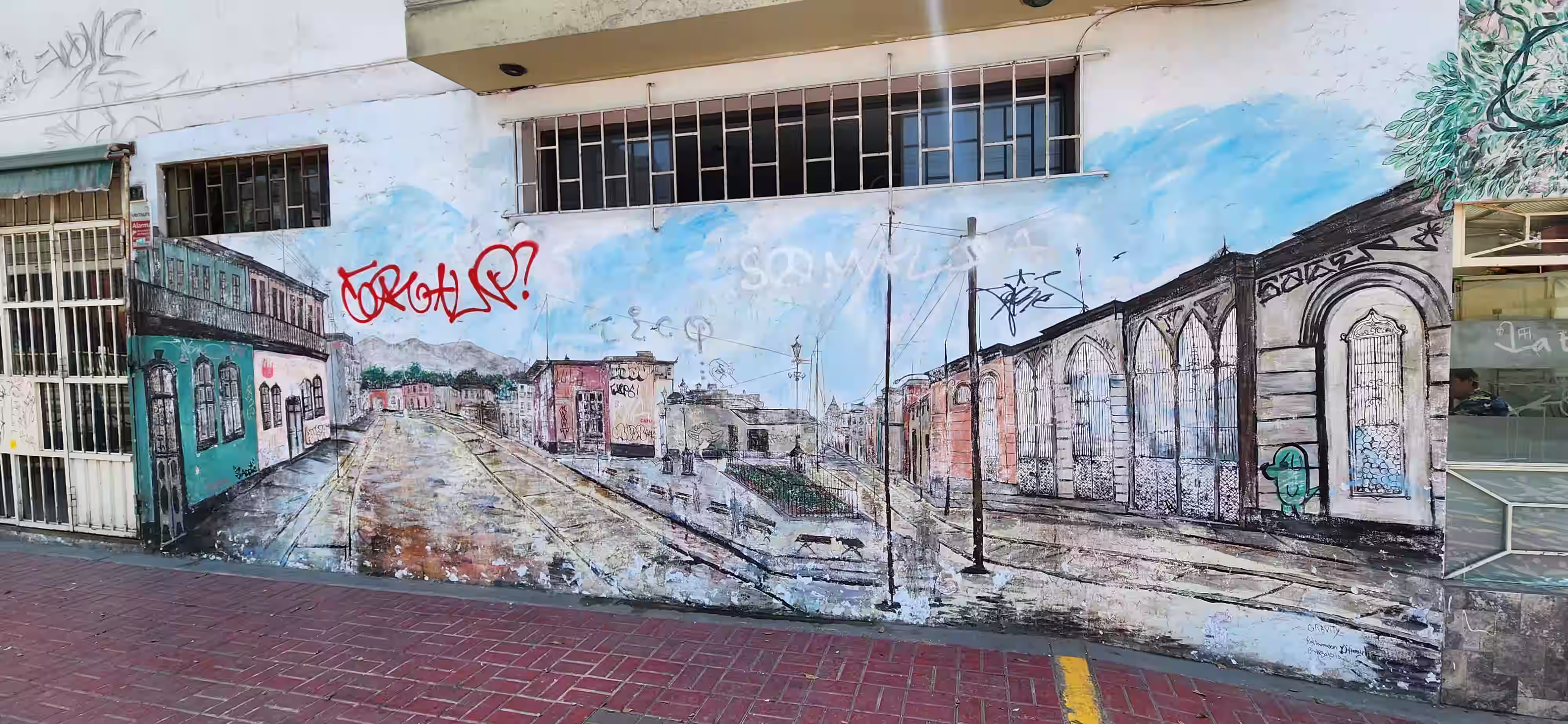 Street art in Lima
