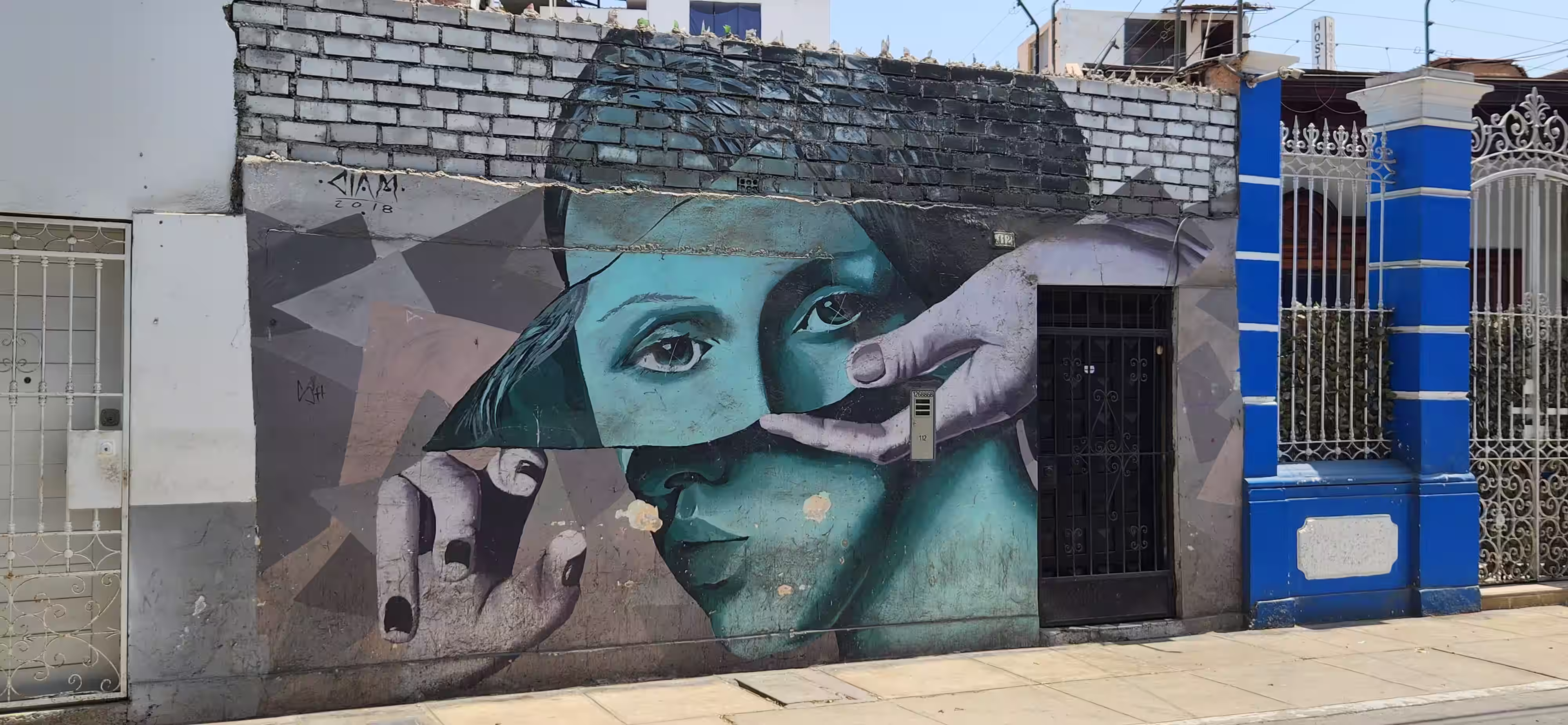 Street art in Lima