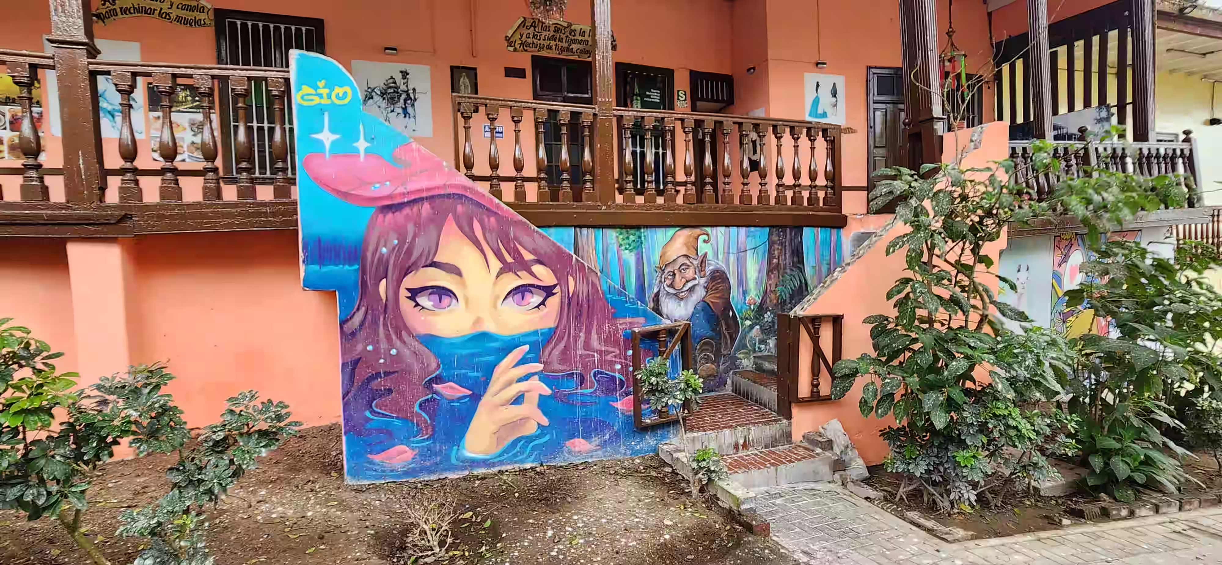 Street art in Lima