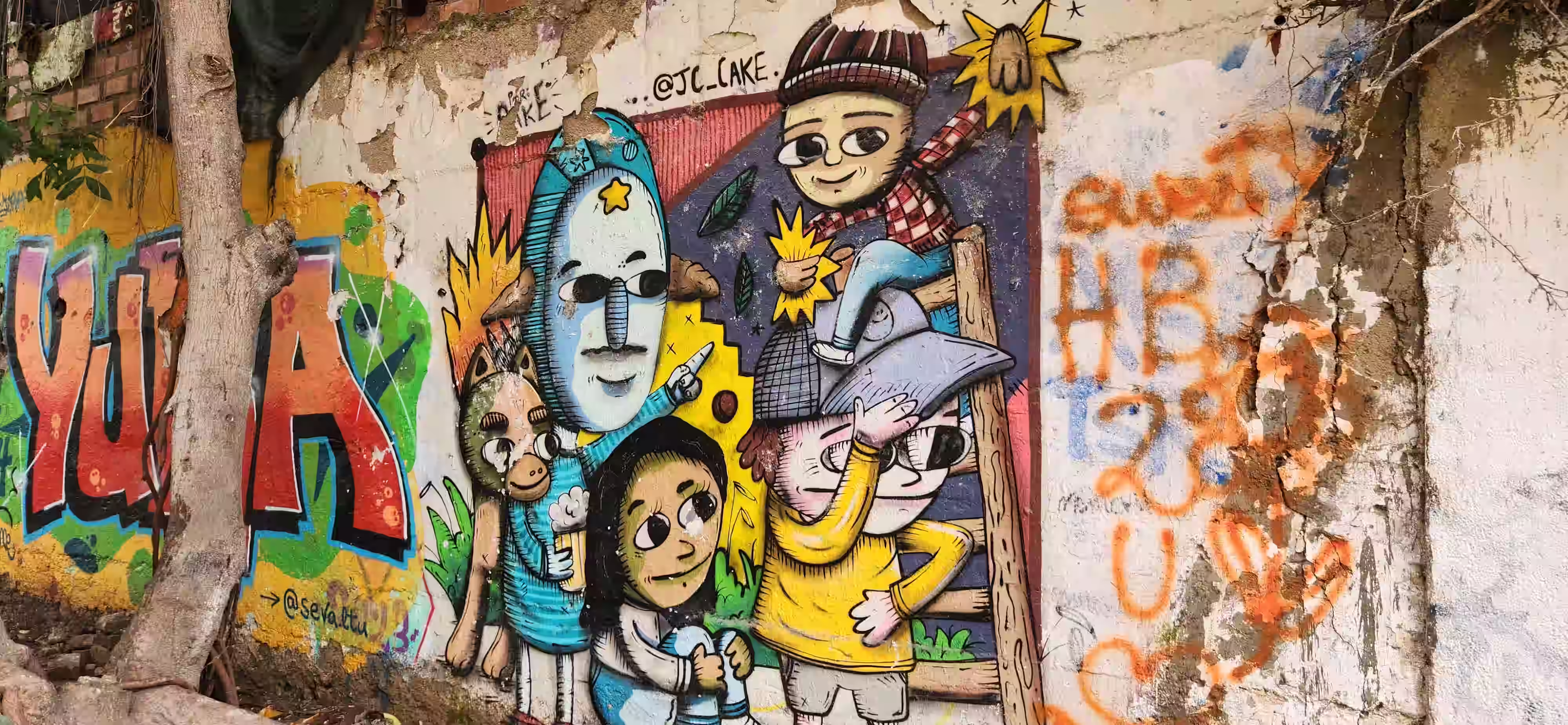 Street art in Lima
